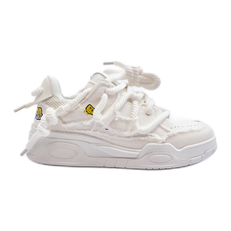 Ženske tenisice s debelim vezicama Bijela Miatora