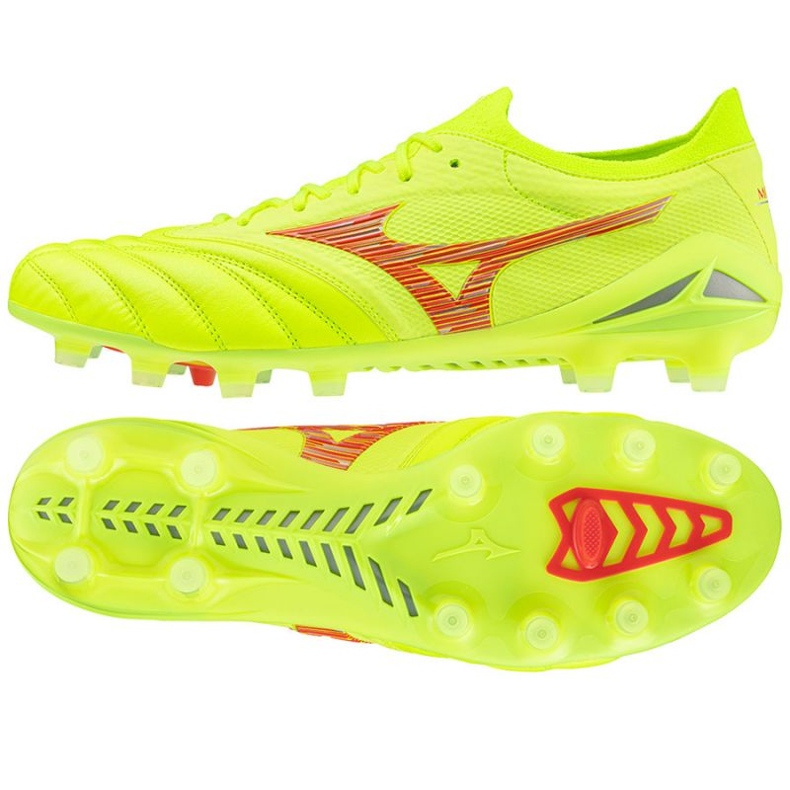Mizuno Morelia Neo Vi Beta Japan Mix Md M tenisice za nogomet P1GA244045 žuta boja