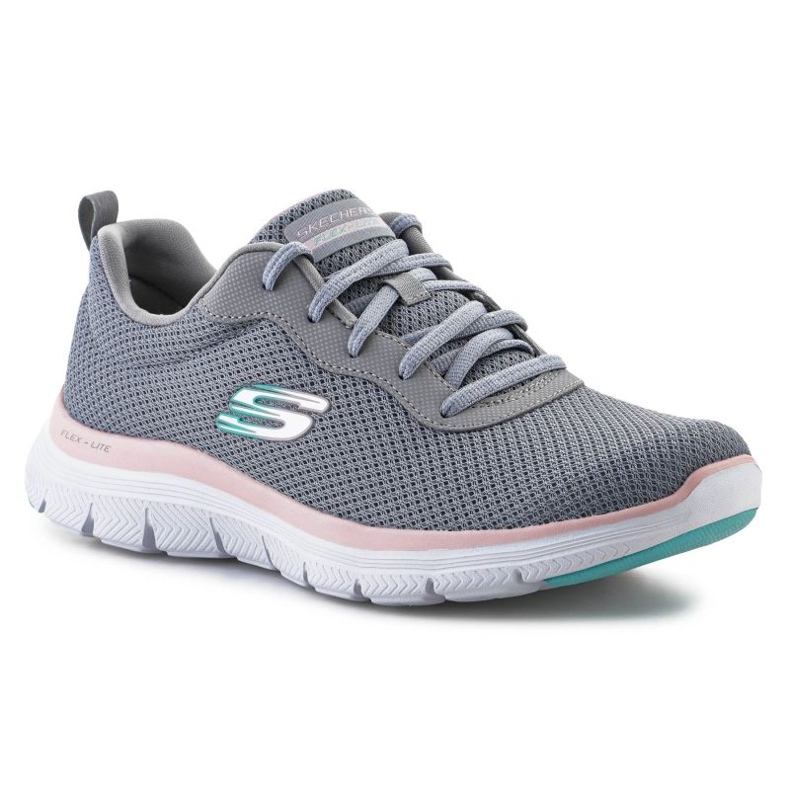 Skechers Flex Appeal 4.0 W cipele 149303-GYLP siva
