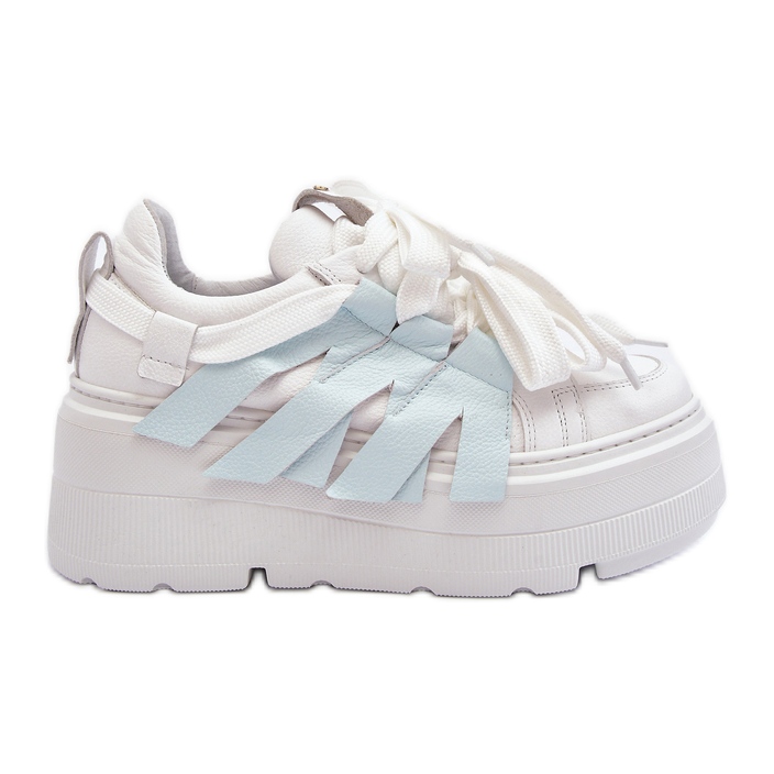 Zazoo 2F-7033 Tenisice na masivnoj platformi, plave plava