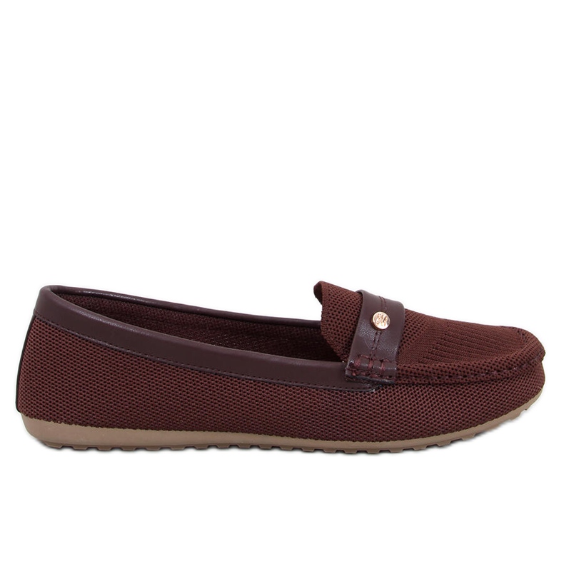 Yuriko Marrone mekane ženske mokasine smeđa