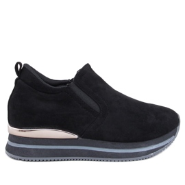 Boult crne skrivene cipele na wedges crna