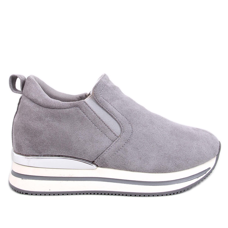 Boult Grey skrivene cipele na klin siva