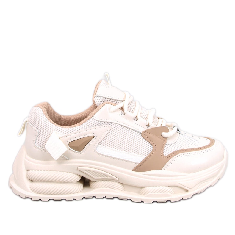 Lancasi Beige Khaki ženske tenisice bež