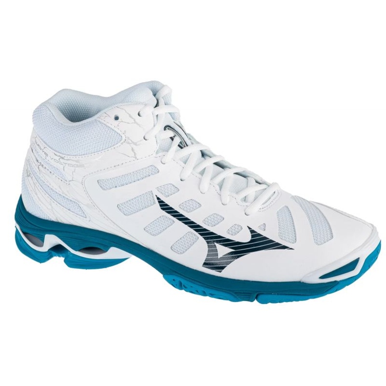 Tenisice za odbojku Mizuno Wave Voltage Mid M V1GA216586 bijela