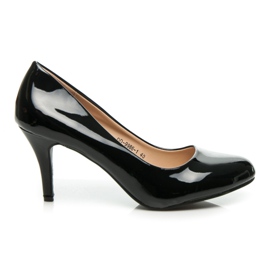 Yes Mile Lakirane pumpice crna