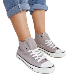 Sive Eliska visoke tenisice siva