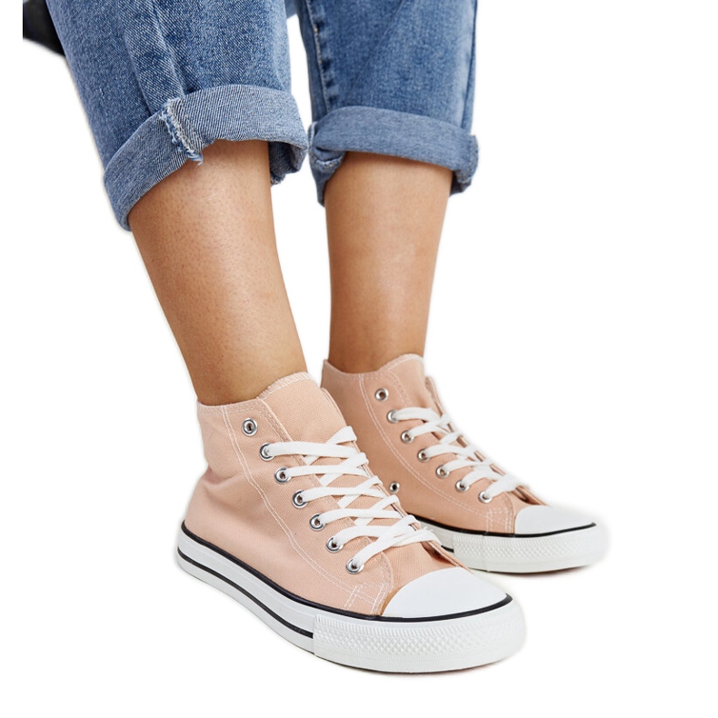 Svijetlo ružičaste Eliska visoke tenisice ružičasta