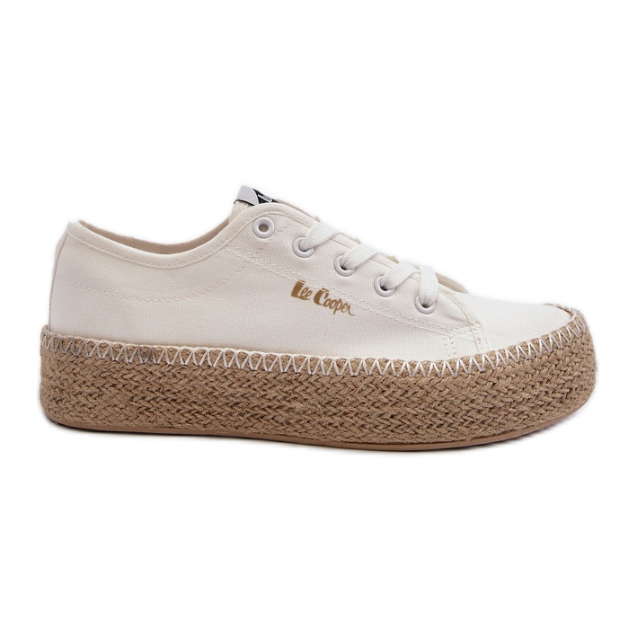 Lee Cooper LCW-24-44-2410 Pletene tenisice, bijele bijela
