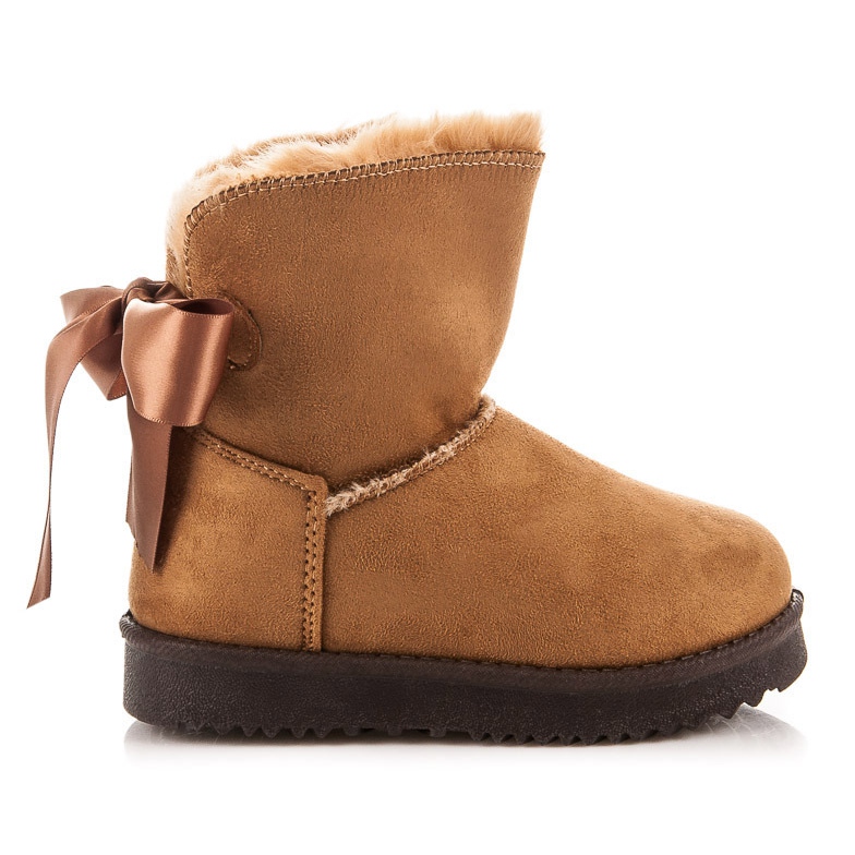 Kylie Dječji mukluki s lukom smeđa