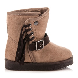 Kylie Čizme s resicama smeđa