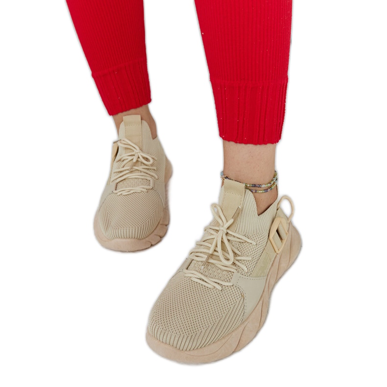 Faruzove lagane sportske tenisice bež boje