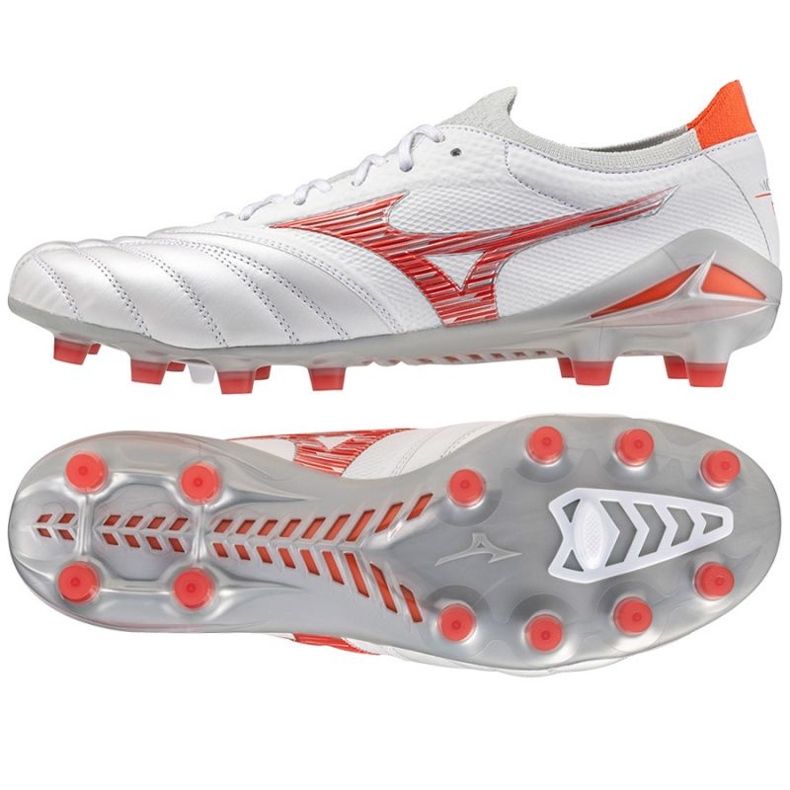 Mizuno Morelia Neo Vi Beta Japan Mix Md M tenisice za nogomet P1GA244060 bijela