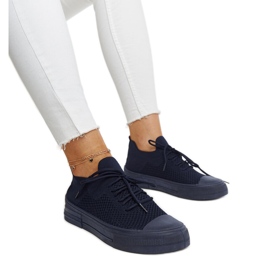 Mornarsko plave lagane sportske tenisice marke Senaida plava