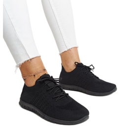 Mairago crne tenisice od tkanine crna