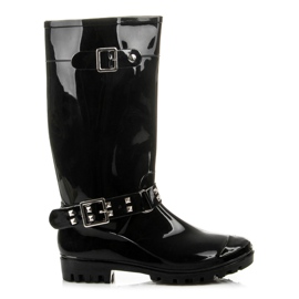 Čizme za kišu s odvojivom kopčom crna