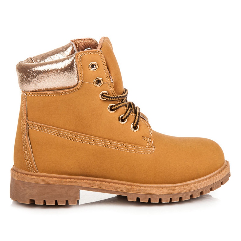 Via Giulia  Traperki za djevojčice smeđa