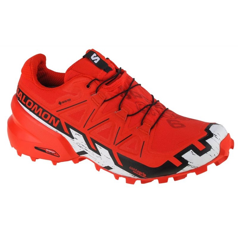 Tenisice za trčanje Salomon Speedcross 6 Gtx M 417390 crvena