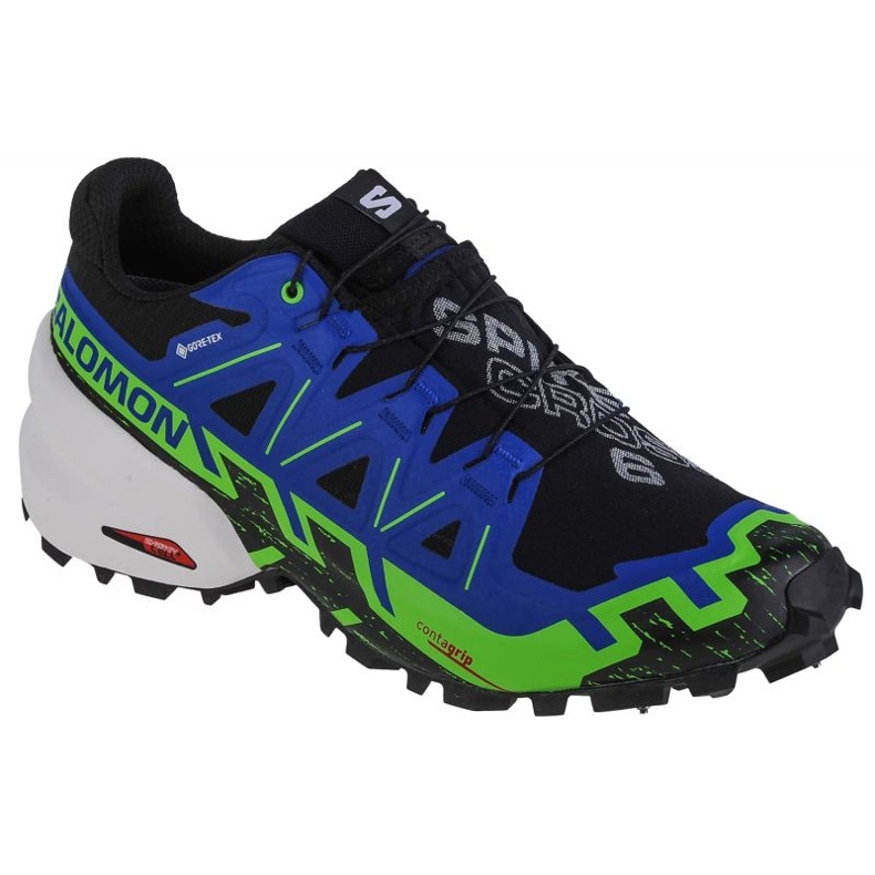 Salomon tenisice za trčanje Spikecross 6 Gtx M 472687 plava