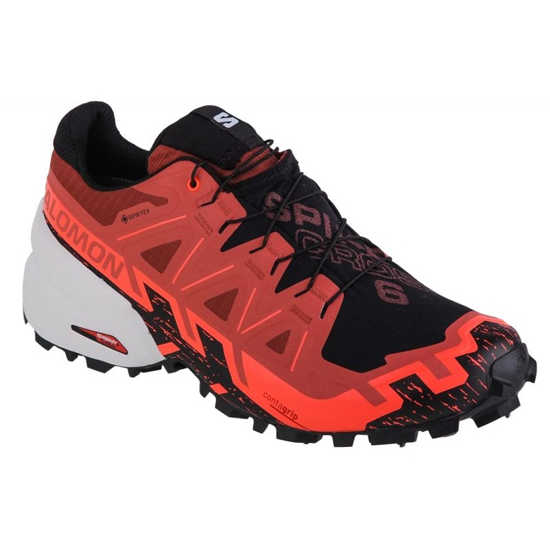 Salomon tenisice za trčanje Spikecross 6 Gtx M 472707 crvena