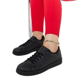 Crne Birikti tenisice s platformom crna