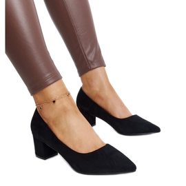 Crne cipele s visokom petom Araxi crna