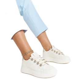 Bež tenisice s debelim Walida potplatom