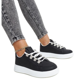 Walida crne tenisice s debelim potplatom crna