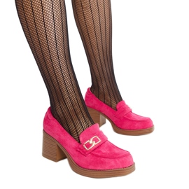 Tamnoružičaste Aludra cipele s visokom petom ružičasta