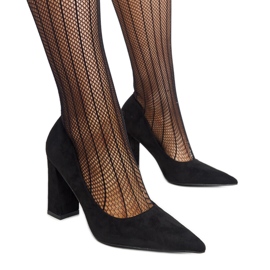 Crne Leea salonke na visoku petu crna