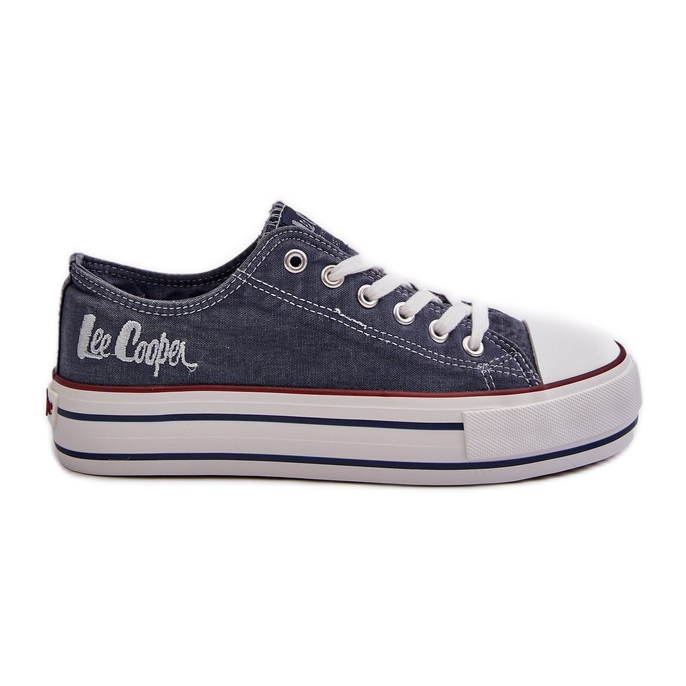 Ženske tenisice s debelim potplatom Lee Cooper LCW-24-31-2220 tamnoplave plava