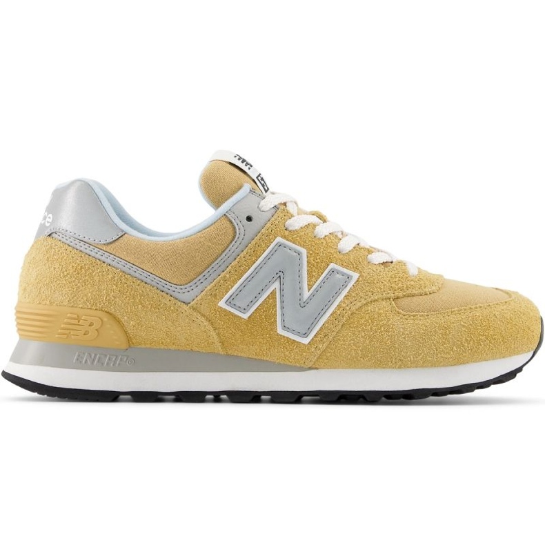 Cipele New Balance U U574PGW žuta boja