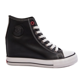 Ženske wedge tenisice Cross Jeans NN2R4005 crne crna