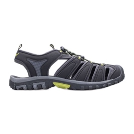 Sandale HI-TEC Eritio AVSSS21-HT-02 BLACK/LIME crna