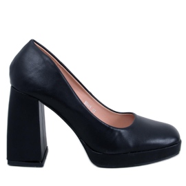 Nessa crne cipele s visokom petom crna