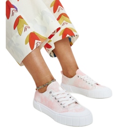 Ružičaste Jerina tenisice od tkanine ružičasta