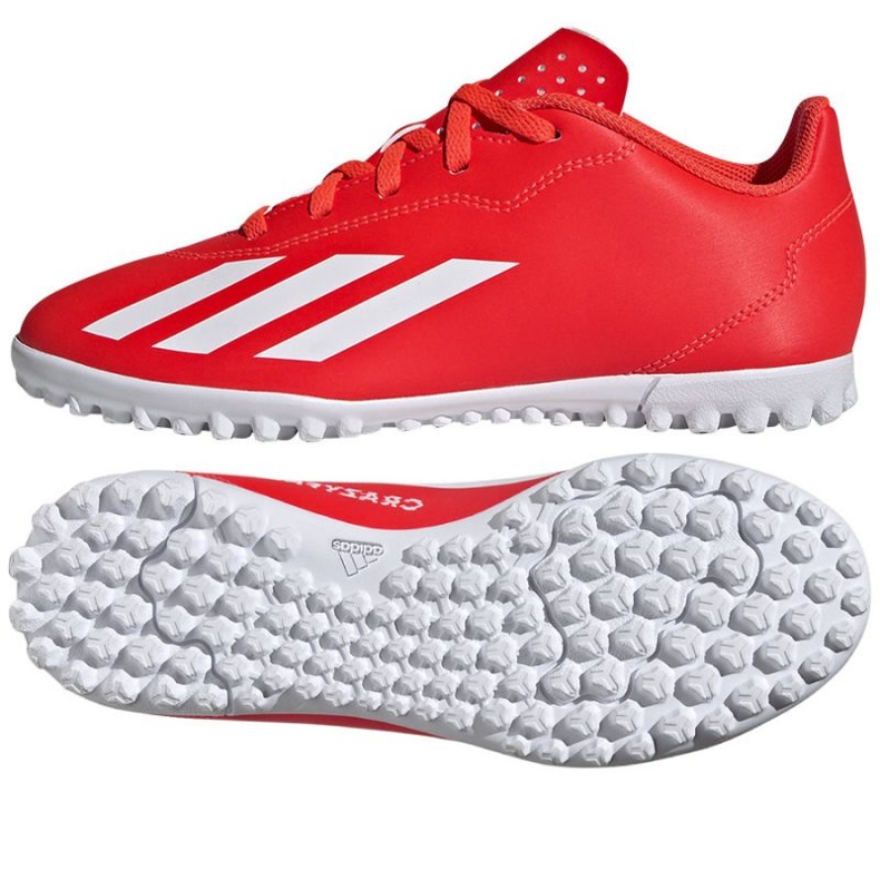 Adidas X Crazyfast Club Tf IF0708 tenisice za nogomet crvena