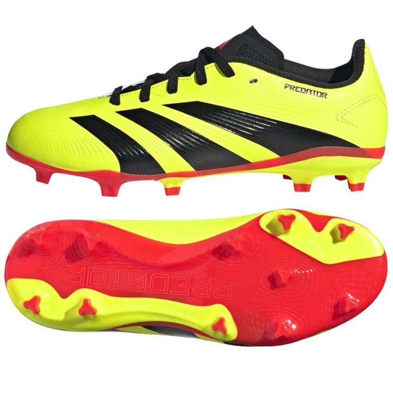 Adidas Predator League L Fg Jr IG7747 tenisice za nogomet žuta boja