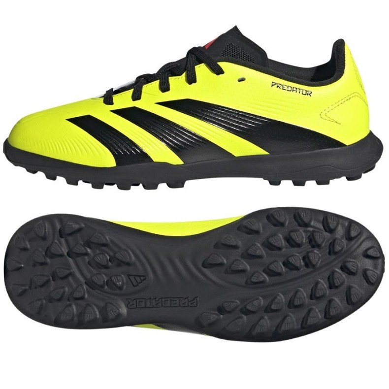 Adidas Predator League L Tf Jr IG5444 tenisice za nogomet žuta boja