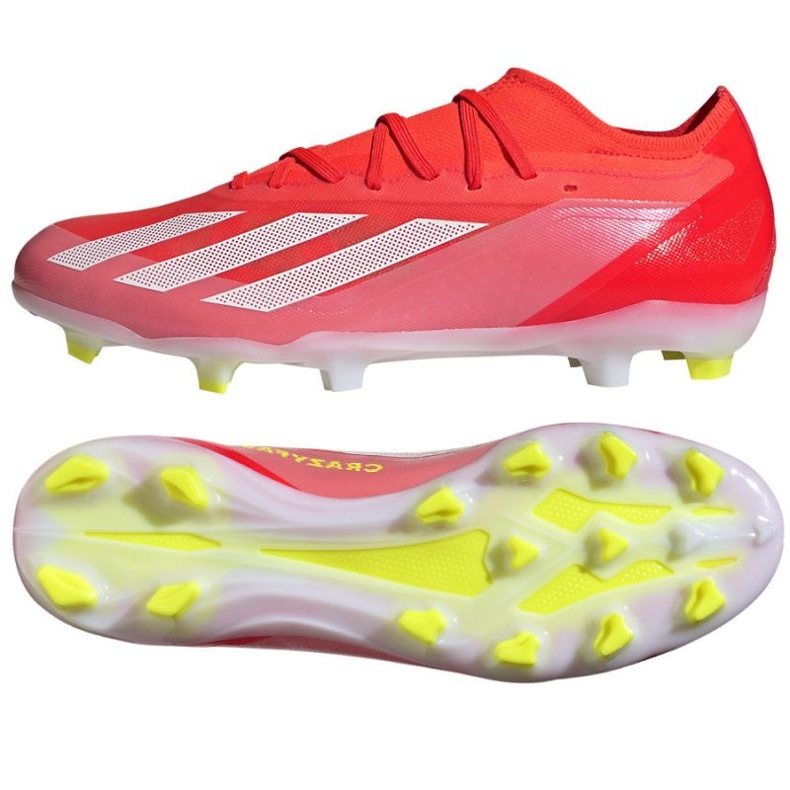 Adidas X Crazyfast Pro Fg M IG0600 tenisice za nogomet crvena