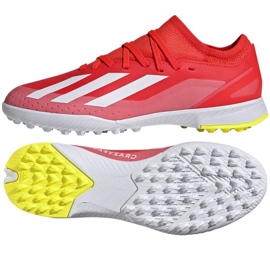 Adidas X Crazyfast League Tf Jr IF0679 tenisice za nogomet crvena