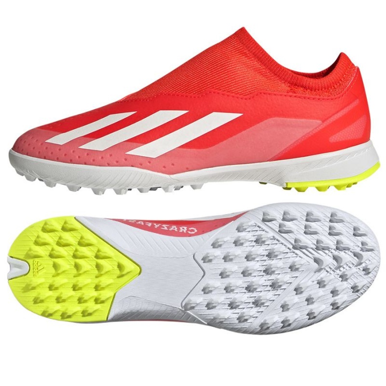 Adidas X Crazyfast League Ll Tf Jr IF0687 tenisice za nogomet crvena