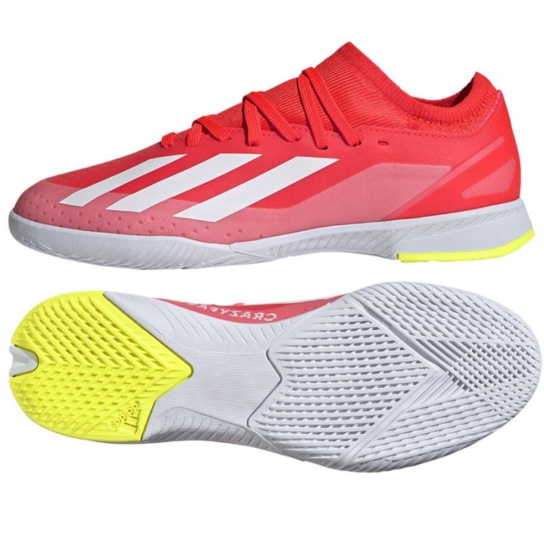 Adidas X Crazyfast League In Jr IF0684 tenisice za nogomet crvena