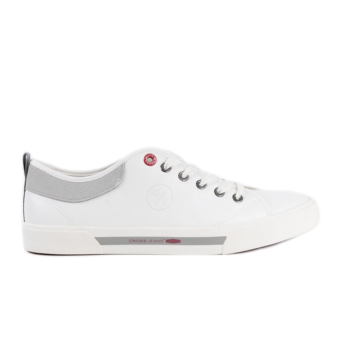 Bijele muške Cross Jeans tenisice bijela