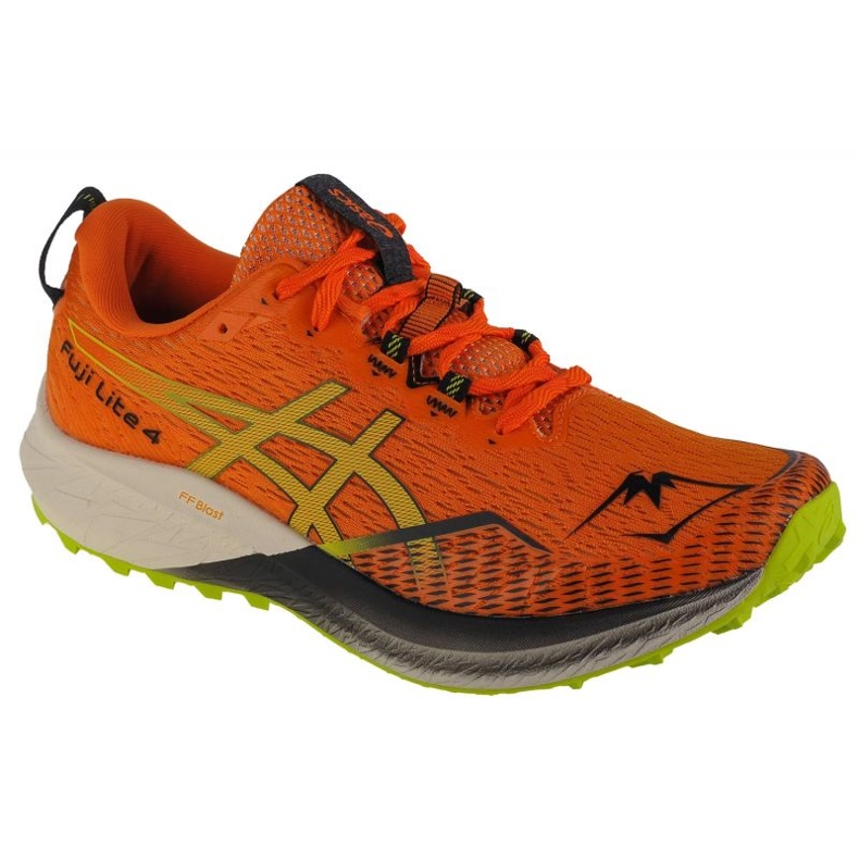 Asics Fuji Lite 4 M 1011B698-800 tenisice za trčanje naranča