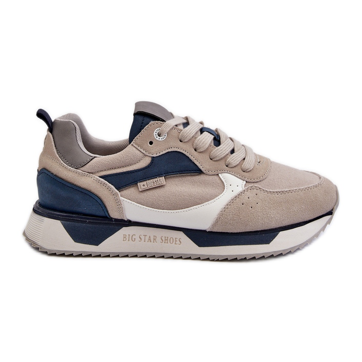 Muške tenisice Memory Foam System Big Star NN174348 Siva