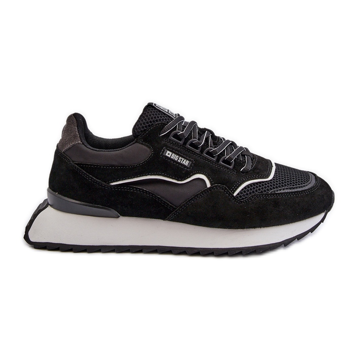 Muške tenisice Big Star NN174321 Memory Foam System crne crno