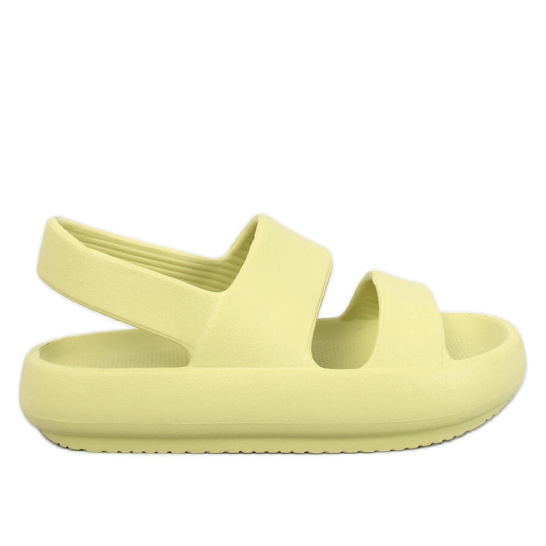 Rickett Green pjenaste sandale zelena