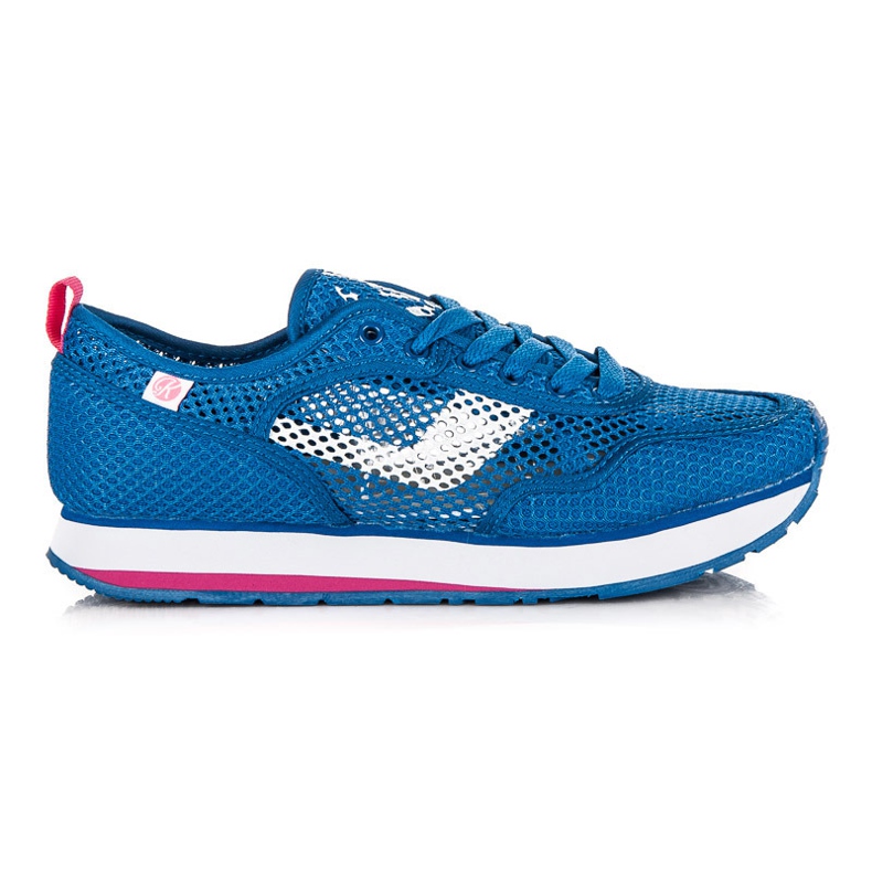 Kylie Mrežaste sportske cipele bijela plava ružičasta