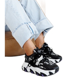 Crne tenisice s debelim Melsen đonom crna